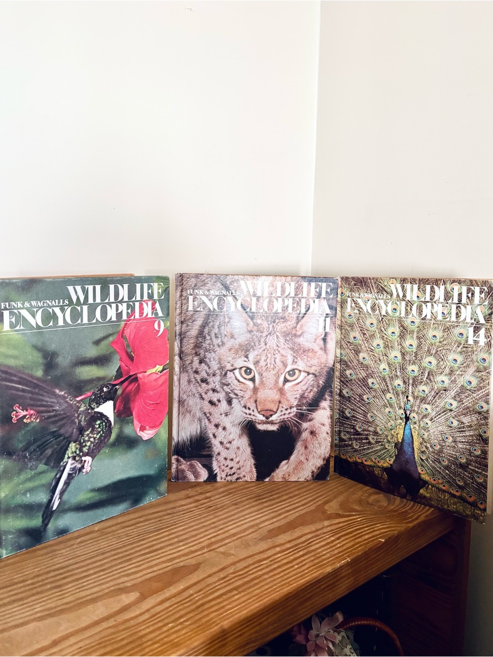 VT 1974 Funk & Wagnalls Wildlife Encyclopedia: Volumes 9, 11, 14